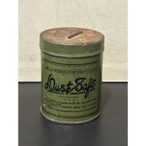 Vintage Wellsworth Dust Safe Original Can Only